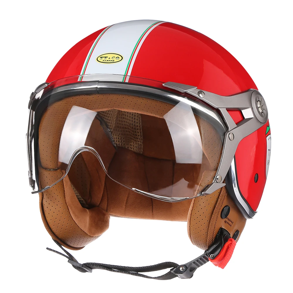 France Style Lightweight Jet Capacete Professional Motorcycle Helmet Vespa Scooter Open Face Casque Dirt Bike Helmet Man Women
France Style Lightweight Jet Capacete Professional Motorcycle Helmet Vespa Scooter Open Face Casque Dirt Bike Helmet Man Women