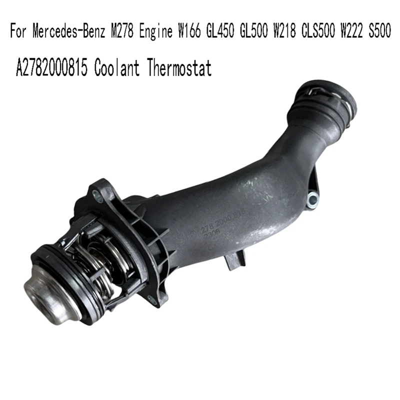 

Термостат охлаждающей жидкости A2782000815 для двигателя Mercedes-Benz M278 W166 GL450 GL500 W218 CLS500 W222 S500