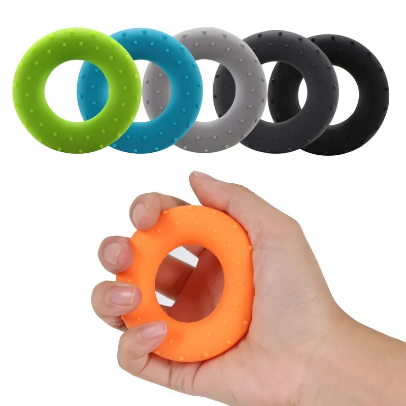 Silicone Hand Grip 30-50LB Expander Strengthener Gripping Ring Finger Forearm Trainer Carpal Muscle Workout Exercise Gym Fitness
Silicone Hand Grip 30-50LB Expander Strengthener Gripping Ring Finger Forearm Trainer Carpal Muscle Workout Exercise Gym Fitness
