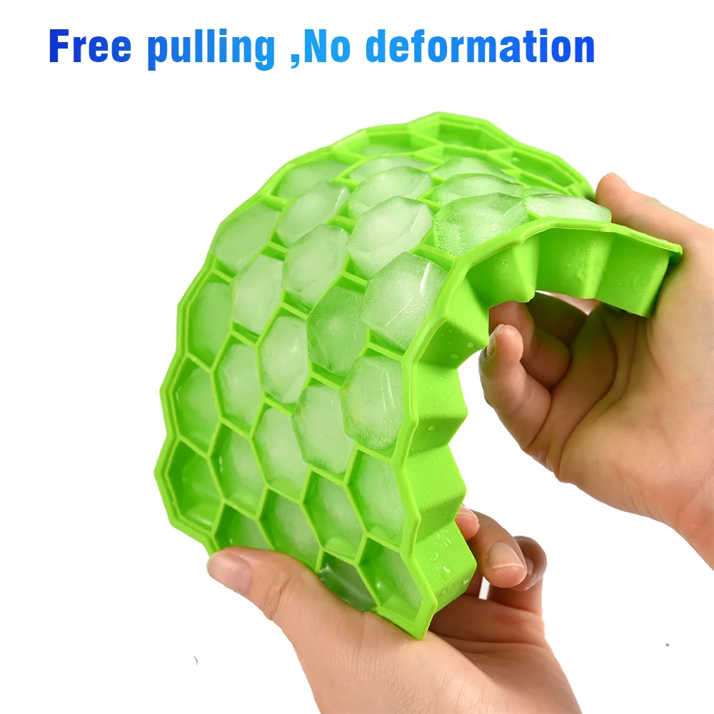 Ice Silicone Molds 37 Grid Honeycomb Shape Reusable Ice Cube Maker Tray for Whiskey Cocktail Coffee
Ice Silicone Molds 37 Grid Honeycomb Shape Reusable Ice Cube Maker Tray for Whiskey Cocktail Coffee