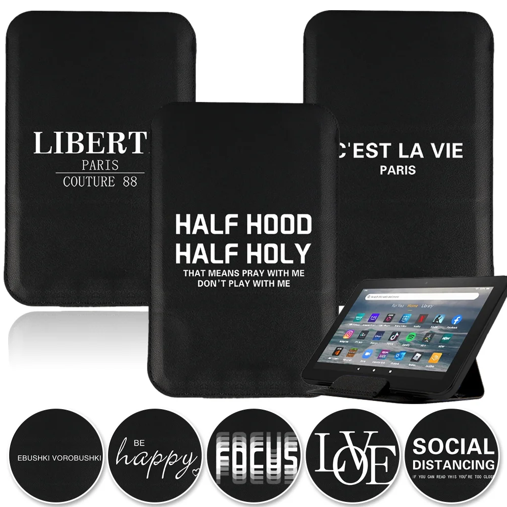Universal Text Series Tablet Bag Case Magnet Pack 7 8 10 10.1 Inch Sleeve Magnetic Stand New Cover Pouch Leather Folding Holder
Universal Text Series Tablet Bag Case Magnet Pack 7 8 10 10.1 Inch Sleeve Magnetic Stand New Cover Pouch Leather Folding Holder