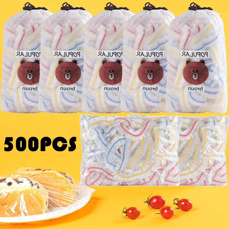 500pcs Colorful Disposable Food Cover Kitchen Fresh Keeping Saver Bag Plastic Wrap Elastic Food Lids Transparent Bowls Cover
500pcs Colorful Disposable Food Cover Kitchen Fresh Keeping Saver Bag Plastic Wrap Elastic Food Lids Transparent Bowls Cover