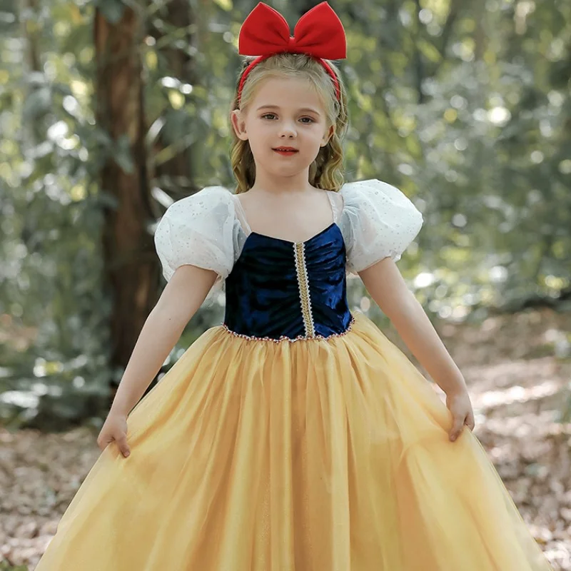 Snow White Dress Birthday Dress Performance Dress Cos Dress Flower Girl Dresses Kids Dresses for Girls Eid Dress High Quality
Snow White Dress Birthday Dress Performance Dress Cos Dress Flower Girl Dresses Kids Dresses for Girls Eid Dress High Quality