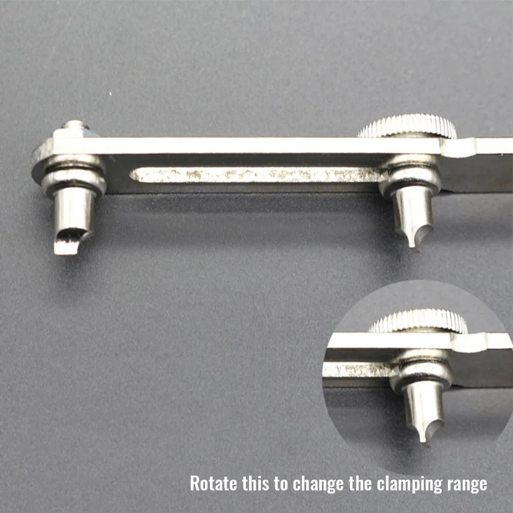 Useful Durable New Practical Back Case Cover Opener Cover Opener Lid Opener Wrench Adjustable Watch Repair Tool
Useful Durable New Practical Back Case Cover Opener Cover Opener Lid Opener Wrench Adjustable Watch Repair Tool