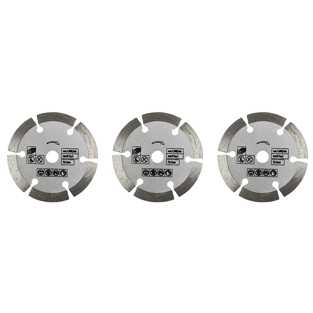 3Pcs Angle Grinder Attachment Cutting Discs 3inch Ultra-Thin Diamond Saw Blade Wheel 75×1.6×10mm For Power Tool Accessories
3Pcs Angle Grinder Attachment Cutting Discs 3inch Ultra-Thin Diamond Saw Blade Wheel 75×1.6×10mm For Power Tool Accessories