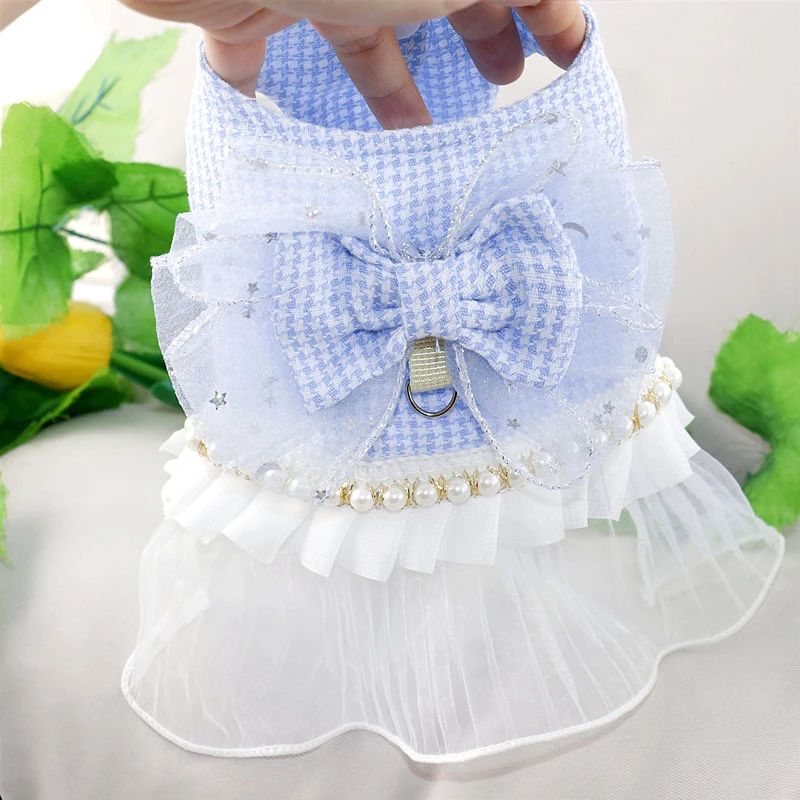 Spring Summer Pet Clothes Kitten Puppy Cute Mesh Skirt Small and Medium-sized Dog Cute Princess Dress Chihuahua Yorkshire
Spring Summer Pet Clothes Kitten Puppy Cute Mesh Skirt Small and Medium-sized Dog Cute Princess Dress Chihuahua Yorkshire