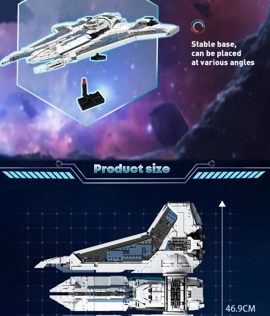 MOC-188327 2948PCS Fighter Transport Vehicle Assembly Building Blocks Model Boys Puzzle Education Birthday Christmas Toy Gifts MOC-188327 2948PCS Fighter Transport Vehicle Assembly Building Blocks Model Boys Puzzle Education Birthday Christmas Toy Gifts