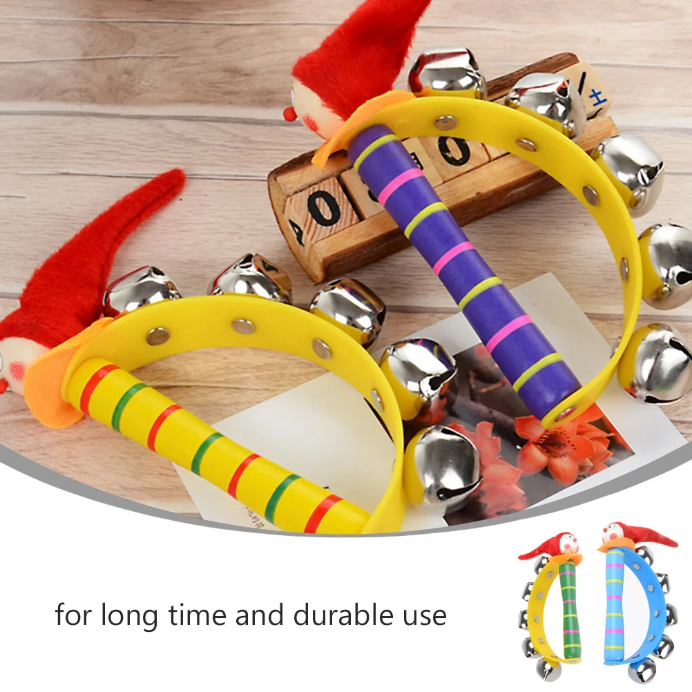 2 Pcs Toys for Infants Wooden Clown Half Round Hand Plaything Baby Handbell Semicircular Child
2 Pcs Toys for Infants Wooden Clown Half Round Hand Plaything Baby Handbell Semicircular Child