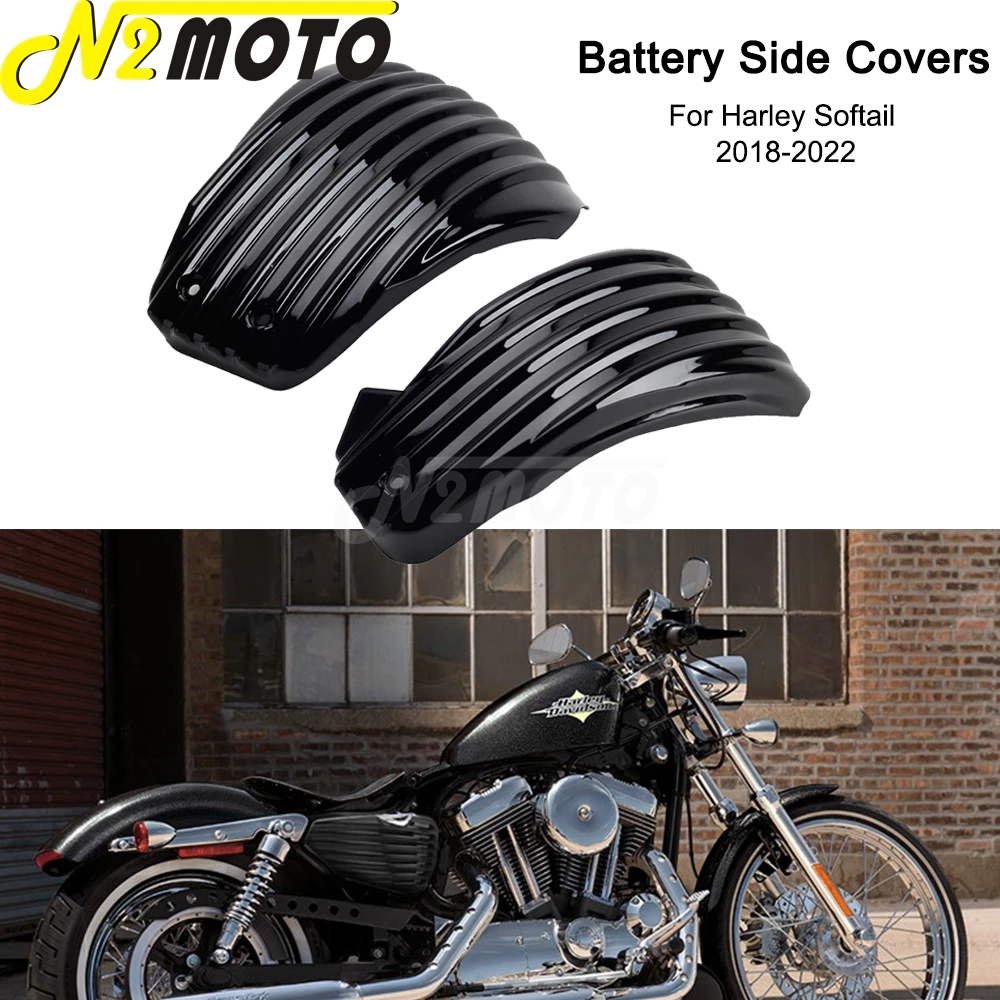 ABS Side Striped Battery Fairing Covers For Harley Sotail M8 Street Bob FXBB 114 FXBBS Deluxe FLDE Slim FLS Low Rider FXLR 18-22
ABS Side Striped Battery Fairing Covers For Harley Sotail M8 Street Bob FXBB 114 FXBBS Deluxe FLDE Slim FLS Low Rider FXLR 18-22