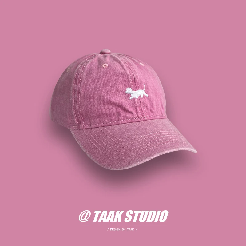 Embroidered Baseball Cap for Women Spring/Summer Cute Sunhat Korean Style Retro Washed Peaked Cap Trendy Men
Embroidered Baseball Cap for Women Spring/Summer Cute Sunhat Korean Style Retro Washed Peaked Cap Trendy Men