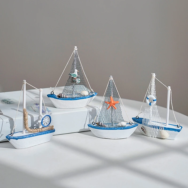 1Pc Marine Nautical Wooden Blue Sailing Boat Ship Mediterranean Style Wood Crafts Sea Ornaments Party Room Home Decoration
1Pc Marine Nautical Wooden Blue Sailing Boat Ship Mediterranean Style Wood Crafts Sea Ornaments Party Room Home Decoration