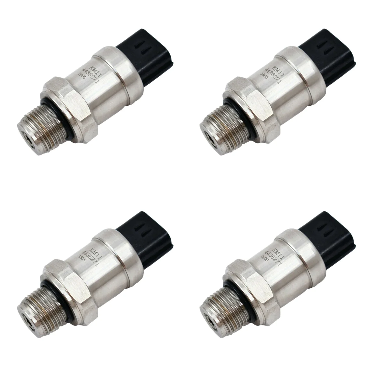 4X Excavator Pressure Sensor for Hitachi EX200-2/3 EX300 2/3 4436271 KM16-S13 44-36-271
4X Excavator Pressure Sensor for Hitachi EX200-2/3 EX300 2/3 4436271 KM16-S13 44-36-271
