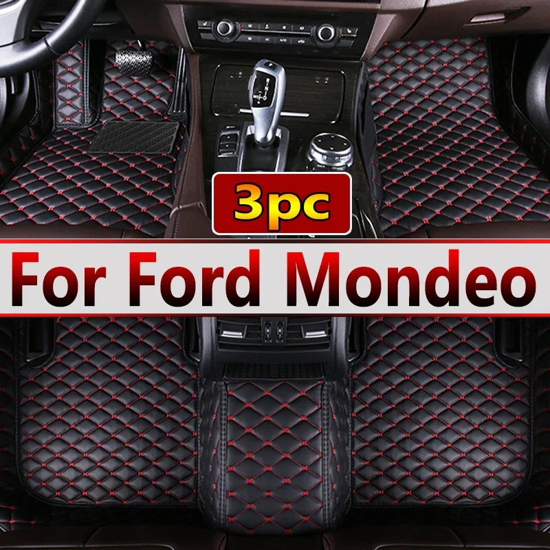 

Автомобильные коврики для Ford Mondeo Fusion Mk V 4 2017 ~ 2021, коврики с защитой от грязи, водонепроницаемые напольные коврики, уменьшающие трение, автомобильные аксессуары