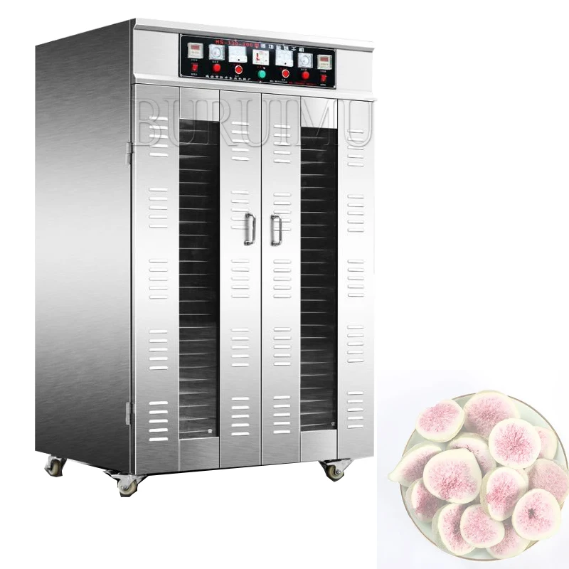 

40 Trays Commercial Food Dehydrator For Fruit Vegetable Dryer Household Dried Meat Beef Jerky Drying Machine Banana Dryer