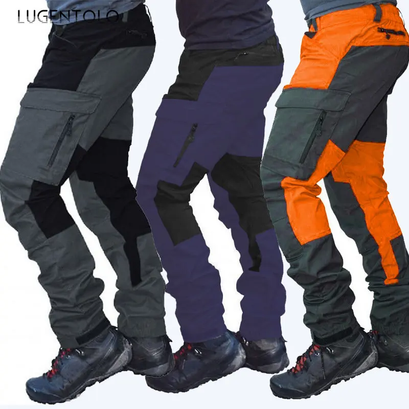 Men Work Pants Large Size Multi-pocket Cargo Pants Fall Fashion Locomotive Slim Casual Mid Waist Men Clothing Lugentolo
Men Work Pants Large Size Multi-pocket Cargo Pants Fall Fashion Locomotive Slim Casual Mid Waist Men Clothing Lugentolo