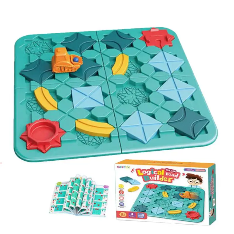 Track Build Puzzle Toy Game Set Building Track Maze Brain Puzzle Toy Ages 4 Years 4 Levels 100 Skill Building Challenges Toys
Track Build Puzzle Toy Game Set Building Track Maze Brain Puzzle Toy Ages 4 Years 4 Levels 100 Skill Building Challenges Toys