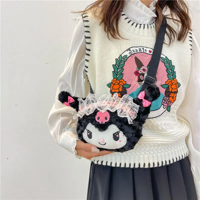 Halloween Hello Kitty Y2K Sanrio Anime Cartoon Plush Bag Handbag Diagonal Span Soft Girl Preppy Style Jk Loli Portable Shoulder
Halloween Hello Kitty Y2K Sanrio Anime Cartoon Plush Bag Handbag Diagonal Span Soft Girl Preppy Style Jk Loli Portable Shoulder