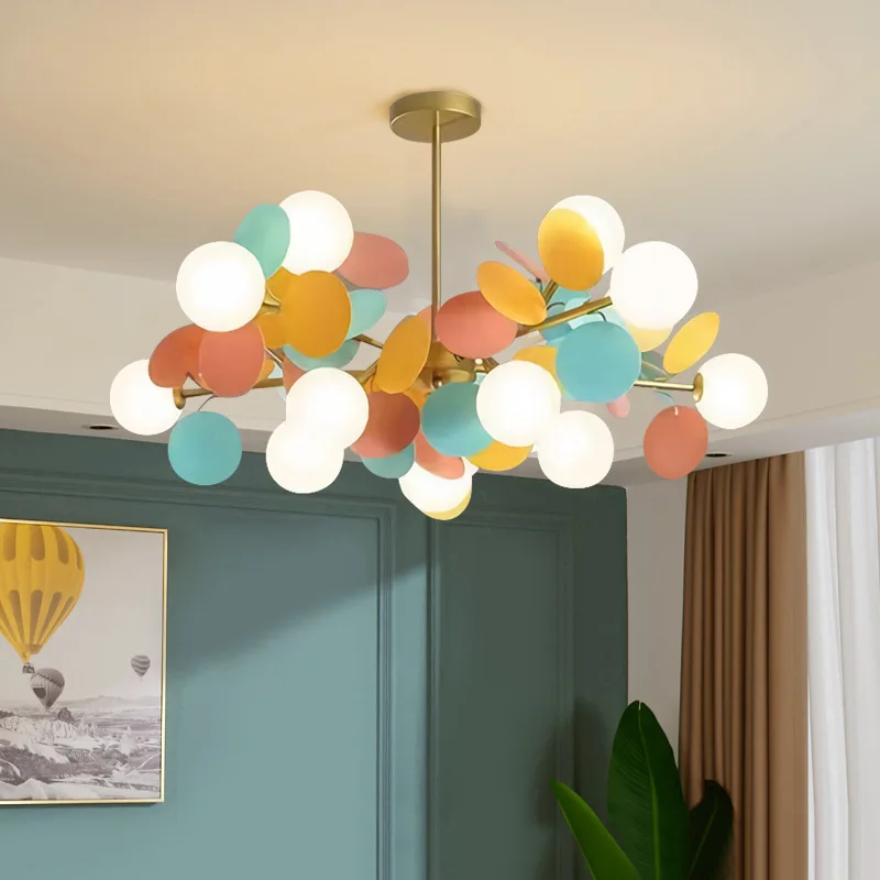 Colorful LED Modern Chandelier Pendant Lights for Dining Table Living Room Bedroom Aisle Indoor Hanging Lamp Home Decor Fixtures
Colorful LED Modern Chandelier Pendant Lights for Dining Table Living Room Bedroom Aisle Indoor Hanging Lamp Home Decor Fixtures