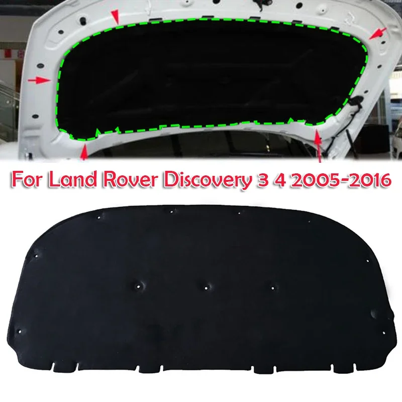 Black Car Front Engine Hood Sound and Heat Insulation Cotton for Land Rover Discovery 3 4 2005-2016
Black Car Front Engine Hood Sound and Heat Insulation Cotton for Land Rover Discovery 3 4 2005-2016