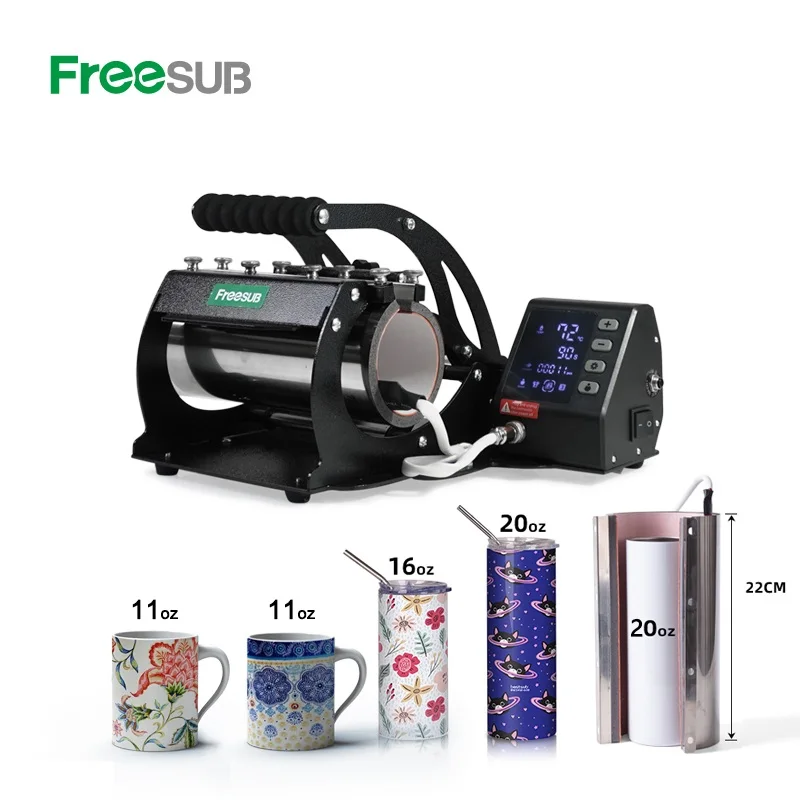 Freesub Tumbler Mug Press Heat Press Machine Sublimation Printing Machine For 20oz 30oz Tumblers
Freesub Tumbler Mug Press Heat Press Machine Sublimation Printing Machine For 20oz 30oz Tumblers