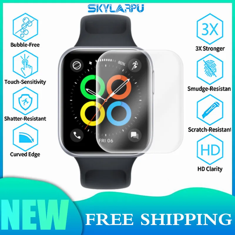 Sport Watch Screen Protector Guard Cover Shield For OPPO Watch SE 1.75''Inch Watching HD Nanofiber Soft Film Free Shipping
Sport Watch Screen Protector Guard Cover Shield For OPPO Watch SE 1.75''Inch Watching HD Nanofiber Soft Film Free Shipping