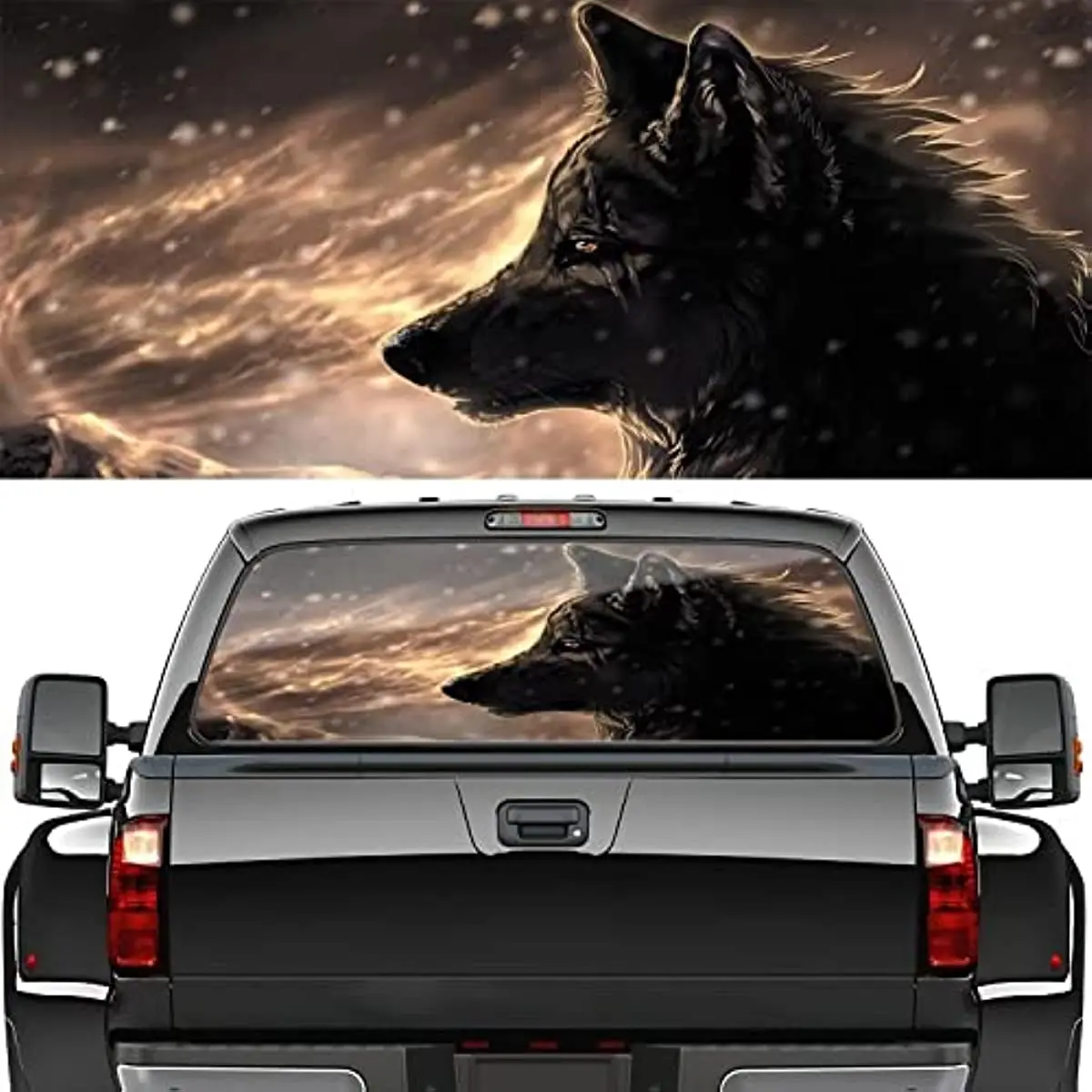 Car Rear Window Decals , Wolf Animal Car Rear Window Perforated Decal Cover, Back Window Stickers Trucks SUV,Perforated Window F
Car Rear Window Decals , Wolf Animal Car Rear Window Perforated Decal Cover, Back Window Stickers Trucks SUV,Perforated Window F