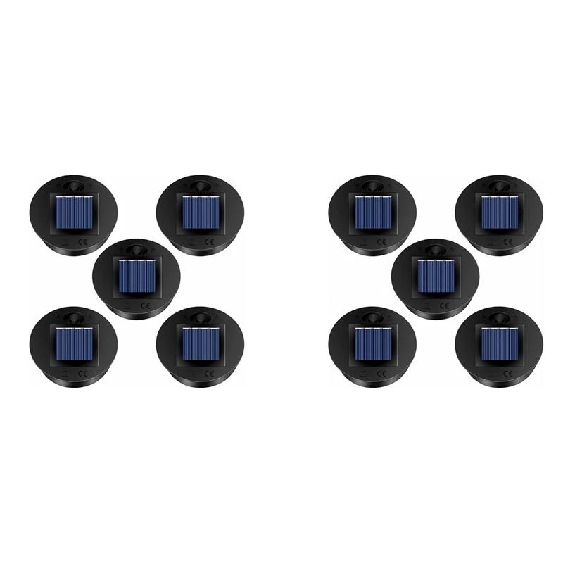 10 Pack Replacement Solar Light Parts(Top Size 2.76 Inches, Bottom Size 2.36 Inches),7 Lumens Warm White LED Waterproof
10 Pack Replacement Solar Light Parts(Top Size 2.76 Inches, Bottom Size 2.36 Inches),7 Lumens Warm White LED Waterproof