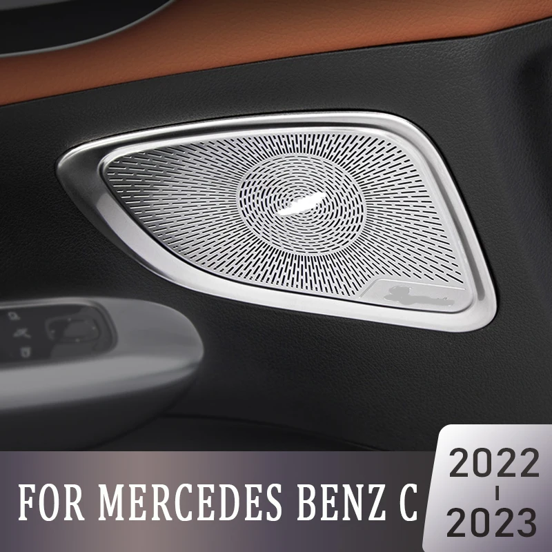 Для Mercedes Benz C W206 C200 C260, накладка на рамку, наклейка, декор для багажника автомобиля, крышка динамика, панель, интерьер, звуковой сигнал, отделка, аксессуары
Для Mercedes Benz C W206 C200 C260, накладка на рамку, наклейка, декор для багажника автомобиля, крышка динамика, панель, интерьер, звуковой сигнал, отделка, аксессуары