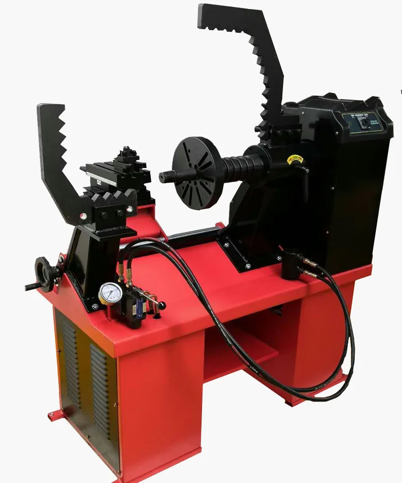 Automobile wheel hub shaping aluminum alloy steel ring repairing machine tire bell out of round deformation wheel hub correction
Automobile wheel hub shaping aluminum alloy steel ring repairing machine tire bell out of round deformation wheel hub correction