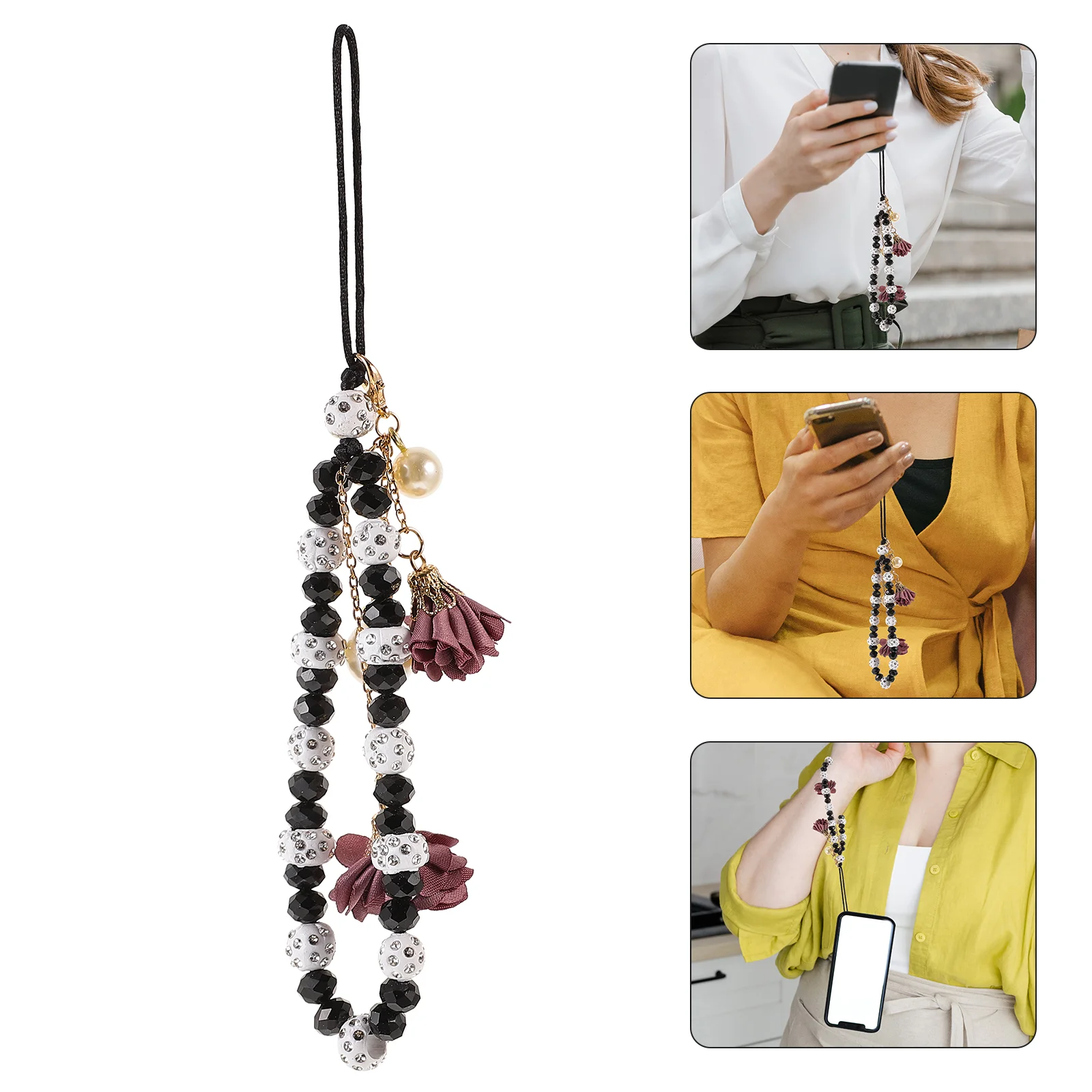 Phone Wrist Lanyard Crystal Lanyard for Phone Beaded Phone Lanyard Wrist Strap for Phone Case Crystal Phone Strap
Phone Wrist Lanyard Crystal Lanyard for Phone Beaded Phone Lanyard Wrist Strap for Phone Case Crystal Phone Strap