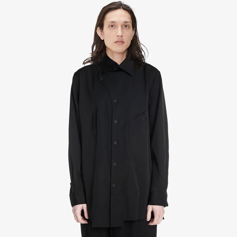 Осень-зима 2022, новый индивидуальный дизайн, простая ветрозащитная Модная рубашка с длинным рукавом и молнией для парикмахера 
Осень-зима 2022, новый индивидуальный дизайн, простая ветрозащитная Модная рубашка с длинным рукавом и молнией для парикмахера