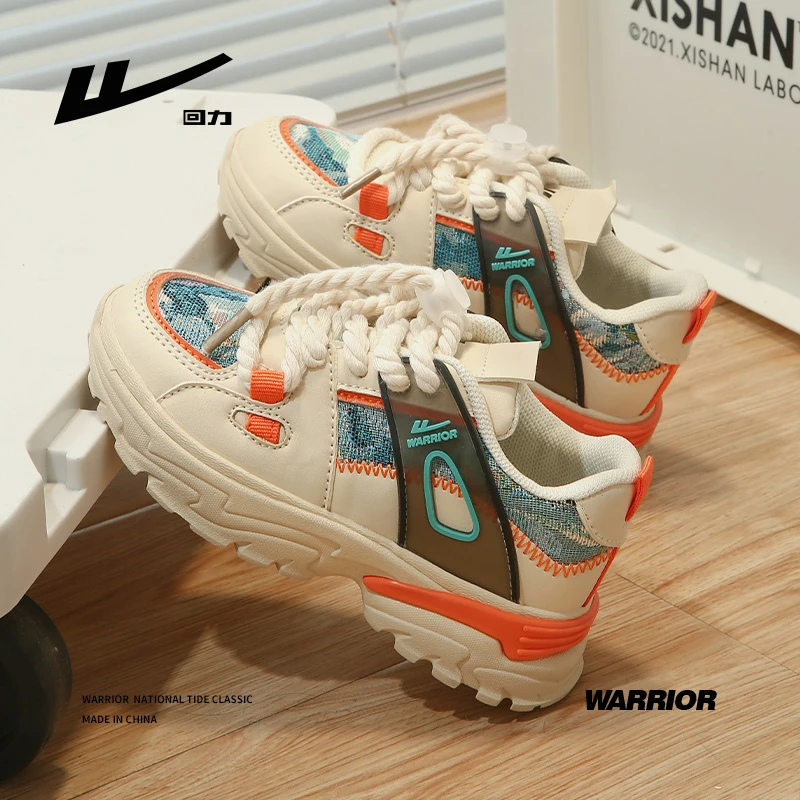 WARRIOR Children Skate Shoes Thick Soles Kids Sneakers Boys And Girls Soft Breathable Cloud Casual Sports Shoes Elastic Band
WARRIOR Children Skate Shoes Thick Soles Kids Sneakers Boys And Girls Soft Breathable Cloud Casual Sports Shoes Elastic Band