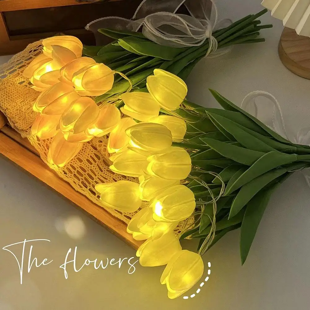 Led Tulip Night Lamp, Simulated Flower Bouquet Imitation Lamp, Decoration La Atmosphere 5/10tulips, Household V5b8
Led Tulip Night Lamp, Simulated Flower Bouquet Imitation Lamp, Decoration La Atmosphere 5/10tulips, Household V5b8