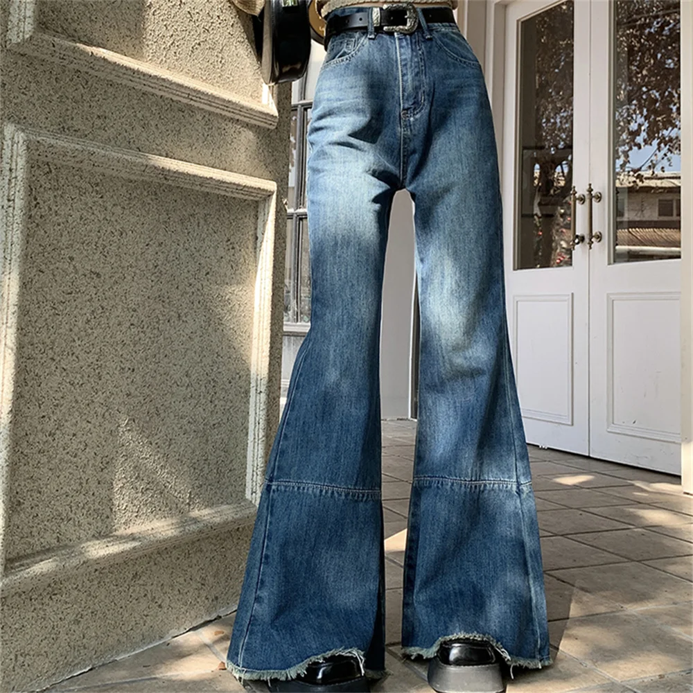 PLAMTEE Slim Spring Blue Flare Pants Jeans Women 2023 Chic Loose Vintage Fashion Mujer Office Lady High Waist All Match Casual
PLAMTEE Slim Spring Blue Flare Pants Jeans Women 2023 Chic Loose Vintage Fashion Mujer Office Lady High Waist All Match Casual