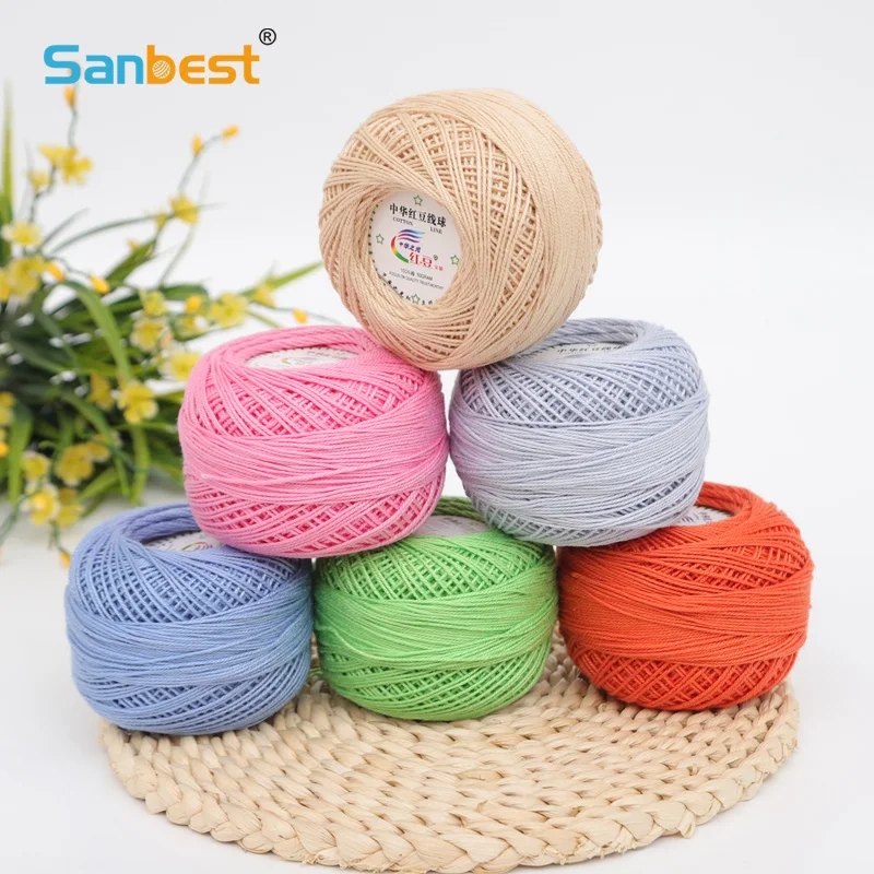 Sanbest 1Pc Crochet Lace Yarn 50g Cotton Lace Silk Yarn For Crochet Knitting Women Summer Dress Summer
Sanbest 1Pc Crochet Lace Yarn 50g Cotton Lace Silk Yarn For Crochet Knitting Women Summer Dress Summer