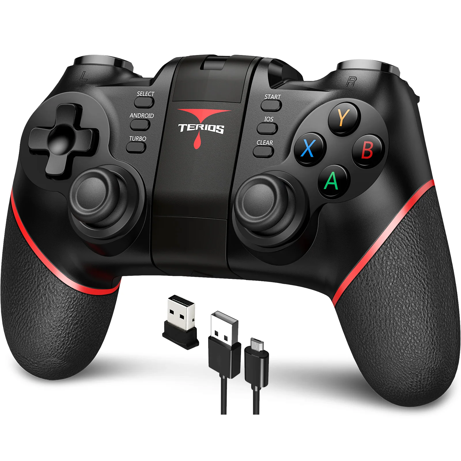 The terios gamepad is compatible with Android smartphones, TV boxes, smart TVs, PCs and PS3s.
The terios gamepad is compatible with Android smartphones, TV boxes, smart TVs, PCs and PS3s.
