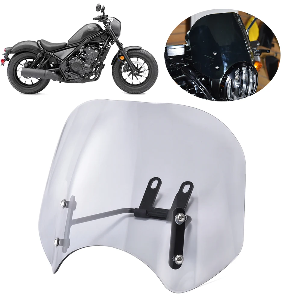 Ветровое стекло для мотоцикла Honda Rebel CMX 500 CMX300 2017 2018 2019 2020 2021 с кронштейном
Ветровое стекло для мотоцикла Honda Rebel CMX 500 CMX300 2017 2018 2019 2020 2021 с кронштейном