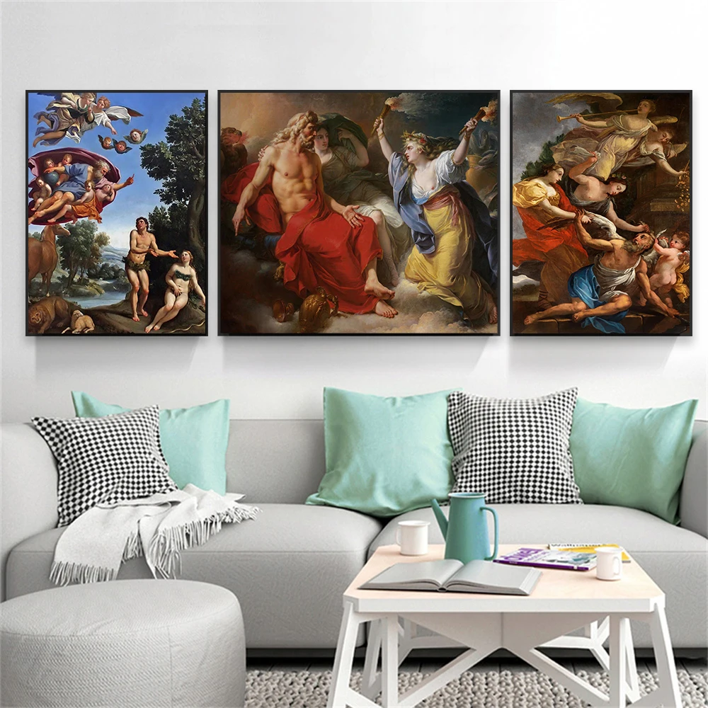 Vintage Oil Painting Jupiter and Ceres Poster Retro Adam and Eve Art Prints Classical Art Canvas Painting Home Gallery Decor
Vintage Oil Painting Jupiter and Ceres Poster Retro Adam and Eve Art Prints Classical Art Canvas Painting Home Gallery Decor