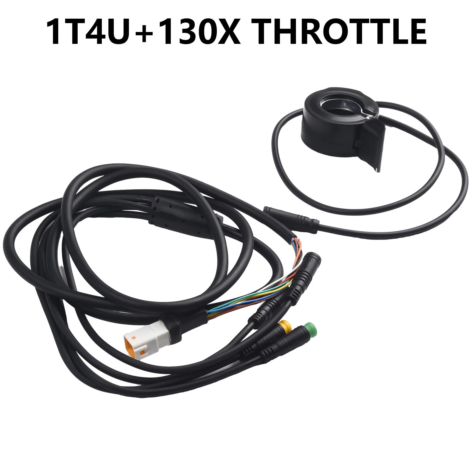 

130X Throttle E-Bike Motor Cable Line Replacement UART/CAN Protocol For Bafang M400 G330 G510 M620 About 60g Durable