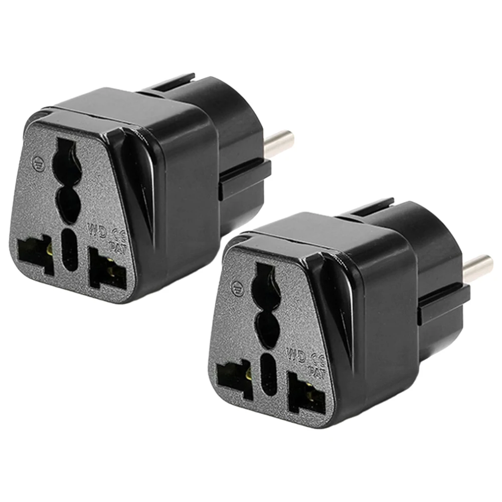 2pcs Universal EU German Conversion Plug Adapter Power Socket Travel Conversion Plug High Temperature Flame Retardant
2pcs Universal EU German Conversion Plug Adapter Power Socket Travel Conversion Plug High Temperature Flame Retardant