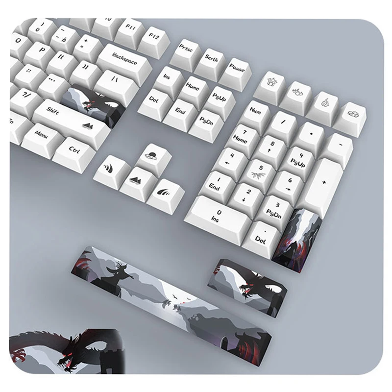 ZIHOTLE PBT Material 130 Key Universal Keycap Personalized Game Mechanical Keyboard Keycaps Space Key Anime Key Cap
ZIHOTLE PBT Material 130 Key Universal Keycap Personalized Game Mechanical Keyboard Keycaps Space Key Anime Key Cap