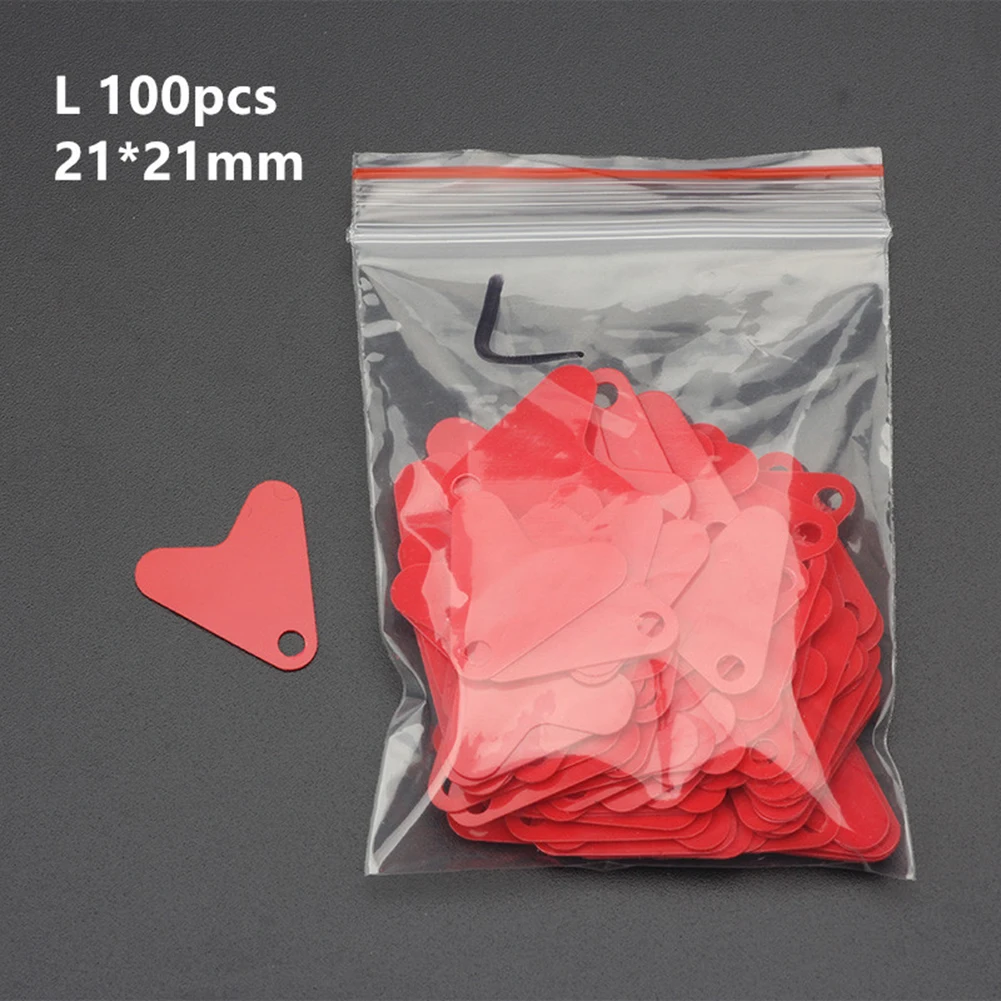100Pcs/200 Pcs Fishing Lure 21mm Plastic Red Heart Shape Sequin Spinners Trout Spoon Hook Tail DIY Fishing Lure Accessory
100Pcs/200 Pcs Fishing Lure 21mm Plastic Red Heart Shape Sequin Spinners Trout Spoon Hook Tail DIY Fishing Lure Accessory
