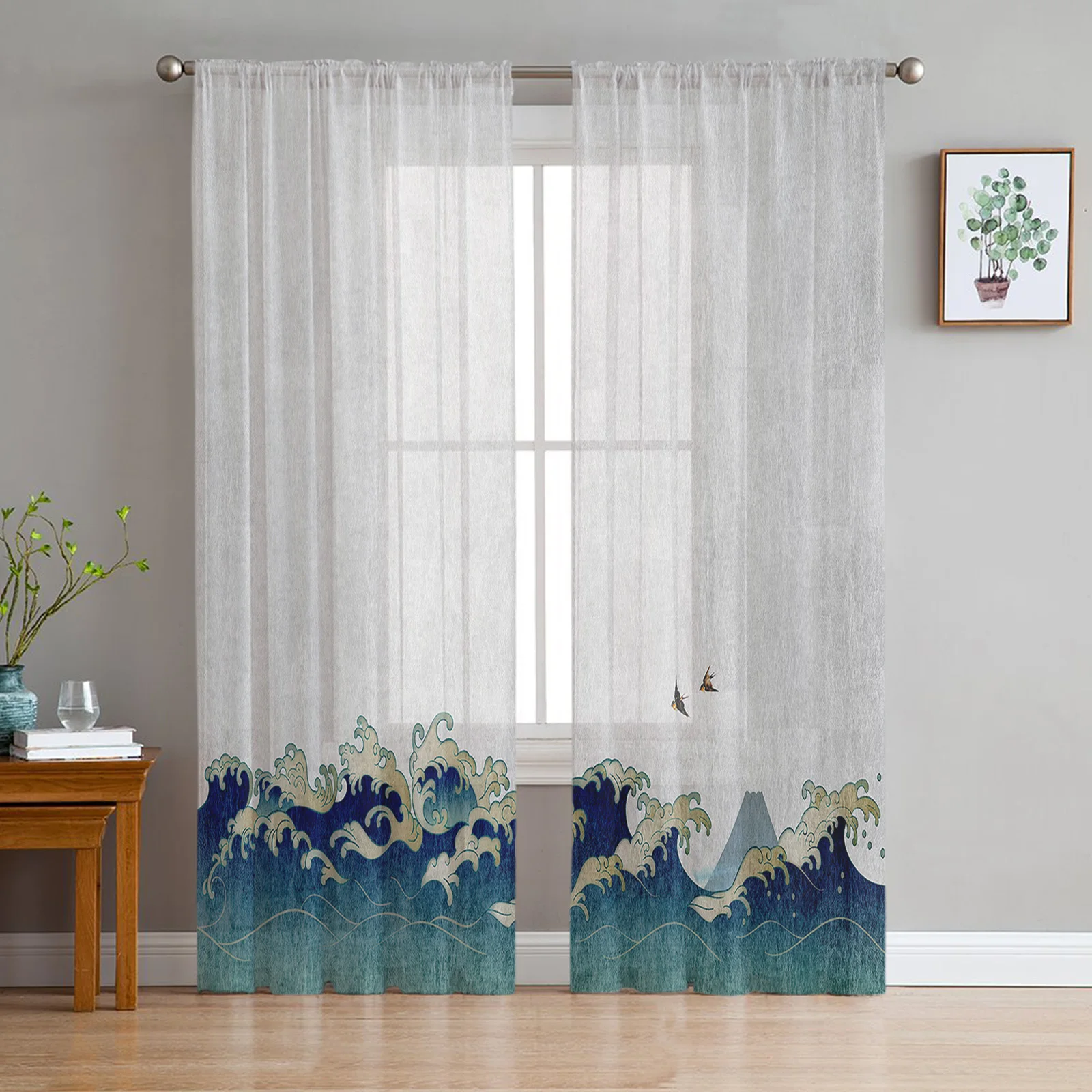 Japanese Style Sea Surf Cartoon Illustration Sheer Curtains for Girl Kids Bedroom Kitchen Window Drapes Curtain Home Decoration
Japanese Style Sea Surf Cartoon Illustration Sheer Curtains for Girl Kids Bedroom Kitchen Window Drapes Curtain Home Decoration