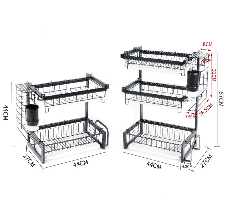 Kitchen Furniture Rack Set Dish Drainer Drain Board and Utensil Holder Simple Easy To Use
Kitchen Furniture Rack Set Dish Drainer Drain Board and Utensil Holder Simple Easy To Use