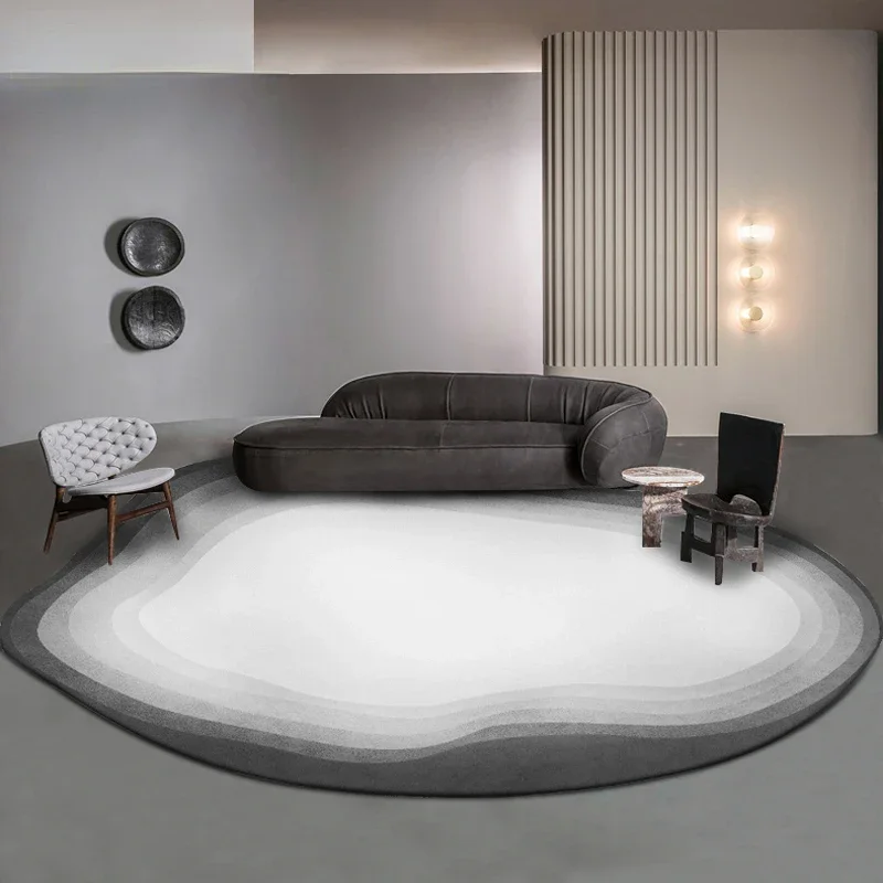 Light Luxury Living Room Decoration Plush Carpet Simplicity Irregular Rugs for Bedroom Oval Lounge Rug Large Area Soft Floor Mat
Light Luxury Living Room Decoration Plush Carpet Simplicity Irregular Rugs for Bedroom Oval Lounge Rug Large Area Soft Floor Mat