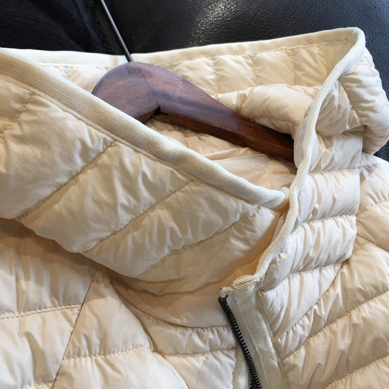New Winter Short Puffer Jacket Women Ultra Light 90%White Duck Down Coat Loose Female Feather Parka Hooded Outwear 10 Mallzona Safd798dd002c4854a74d9dcf833c3b1fU New Winter Short Puffer Jacket Women Ultra Light 90%White Duck Down Coat Loose Female Feather Parka Hooded Outwear Mallzona