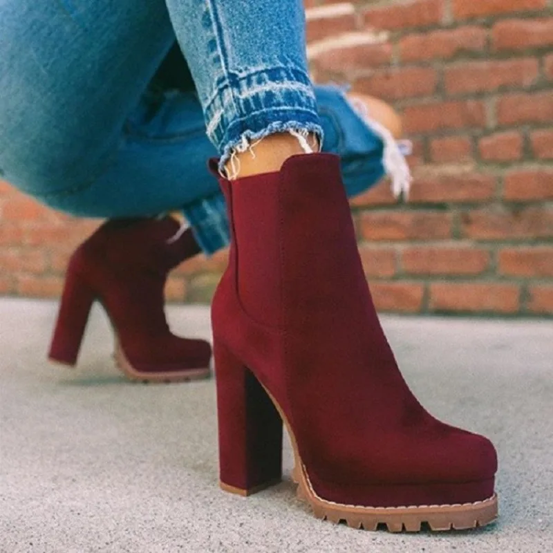 Fashion Women Ankle Boots Flock Leopard Slip On Short Boots Womens High Heels Platform Autumn Shoes Ladies Booties Retro Plus 43
Fashion Women Ankle Boots Flock Leopard Slip On Short Boots Womens High Heels Platform Autumn Shoes Ladies Booties Retro Plus 43