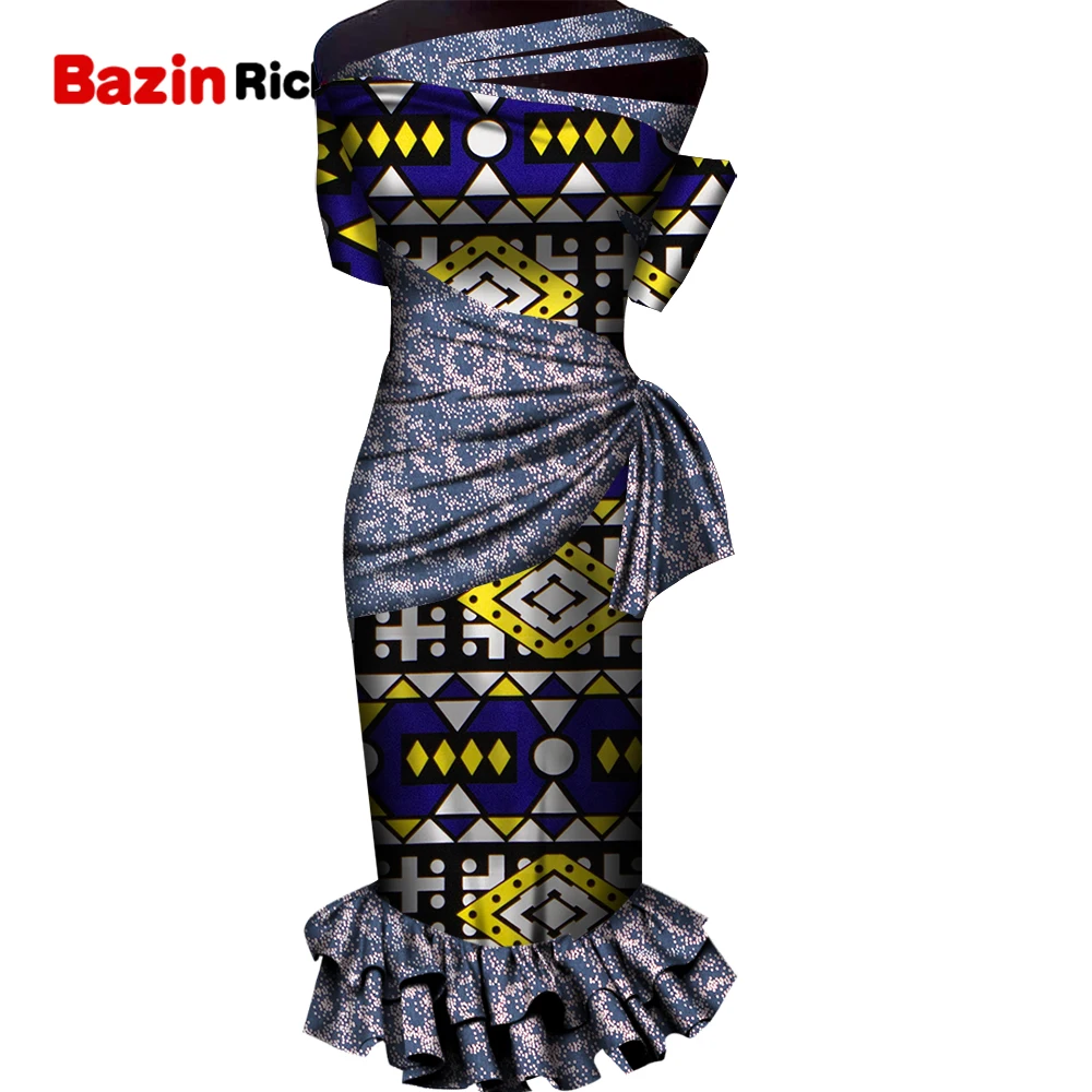 African Dresses for Women Wax Fabric Mid-calf Plus Big Size African Clothing Long Dashiki Ankara Dress WY5218
African Dresses for Women Wax Fabric Mid-calf Plus Big Size African Clothing Long Dashiki Ankara Dress WY5218