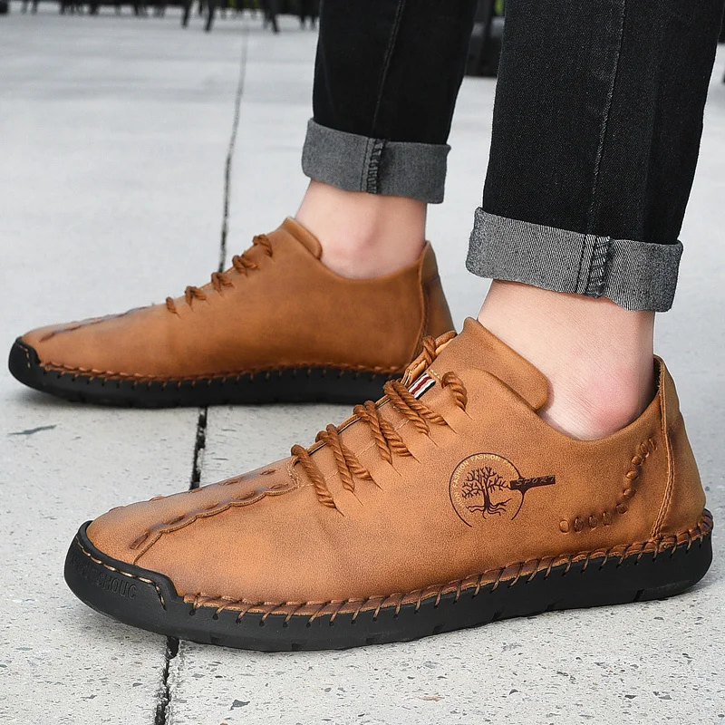 2023 Handmade Leather Mens Shoes Comfortable Casual Leather Sneakers Men Loafers Hot Sale Moccasins Driving Shoe Big Size 38-48
2023 Handmade Leather Mens Shoes Comfortable Casual Leather Sneakers Men Loafers Hot Sale Moccasins Driving Shoe Big Size 38-48