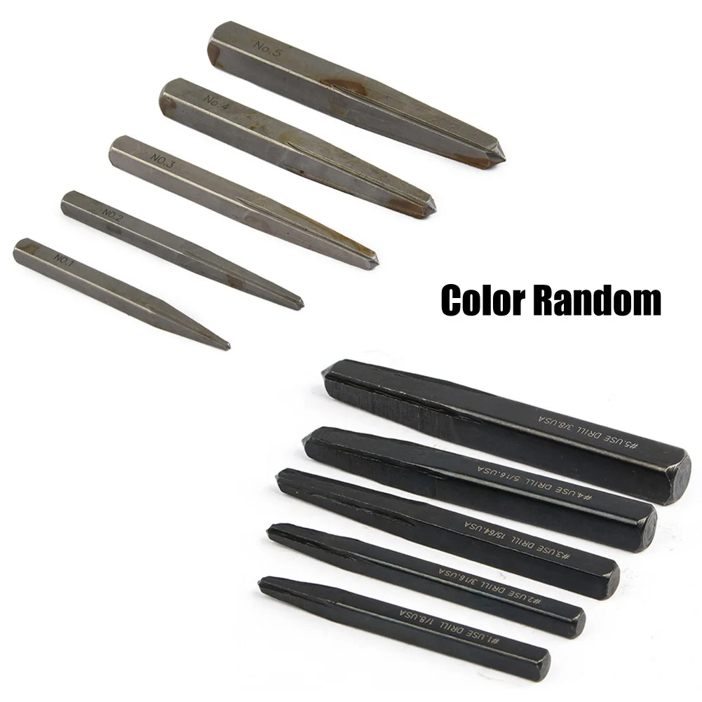 5pcs Screw Extractor Square Carbon Steel Breakage Bolt Extract For Water Valve Pipe Connector Internal External Screws Tools
5pcs Screw Extractor Square Carbon Steel Breakage Bolt Extract For Water Valve Pipe Connector Internal External Screws Tools